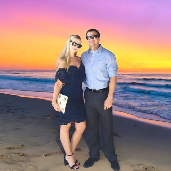 Lulus ✦ Bellissimo Teal Lace Dress ✦ Off-Shoulder Mermaidcore Formal Glam Sz S - Picture 8 of 10